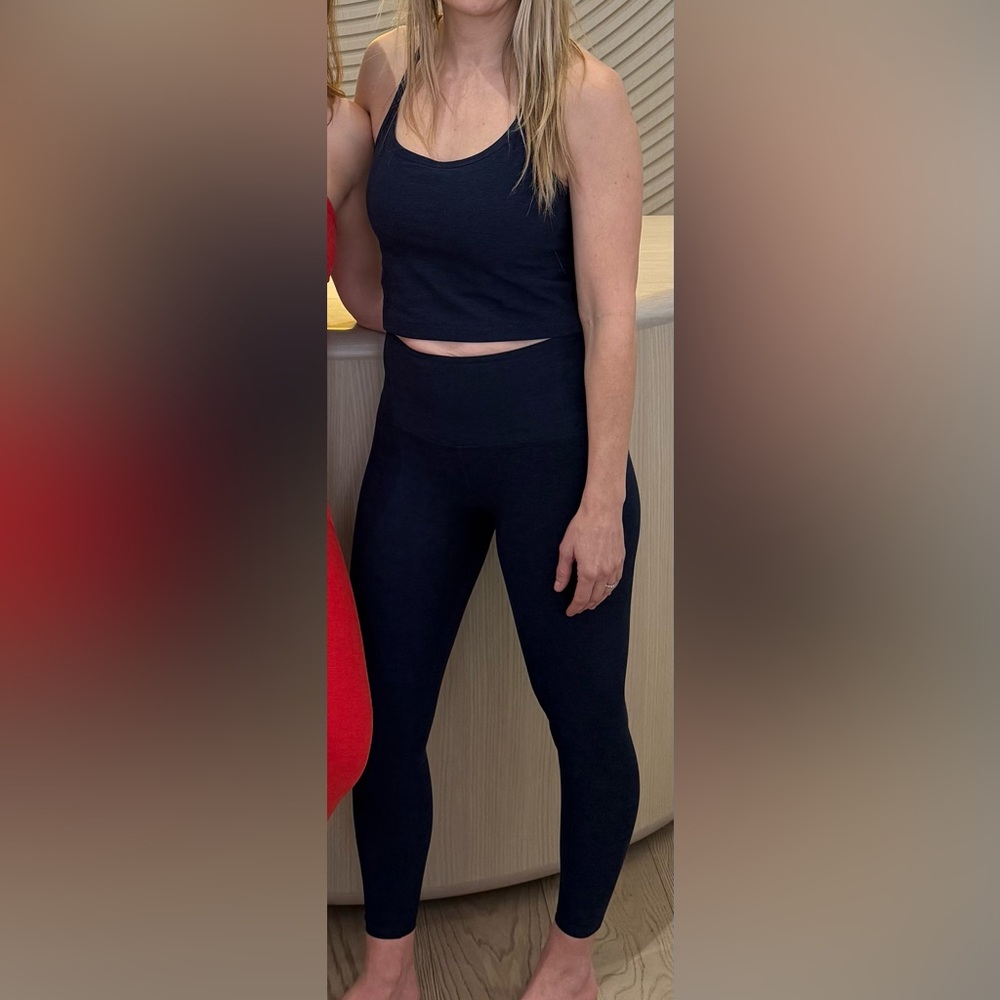 Navy beyond yoga set
